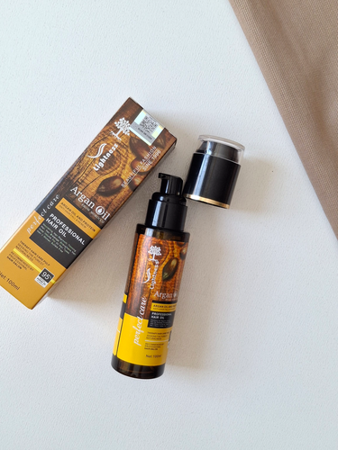 روغن مو آرگان لایتنس Argan Oil Lightness مدل Argan Therapy بدون سولفات مخصوص موهای خشک و آسیبدیده خاصیت نرمی و ابریشمی مو حجم 100میل