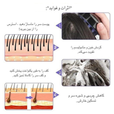سرشور سیلیکونی باکیفیت Silicone Brush دارای دندانه های نرم برای شستشوی مو ، افزایش گردش خون پوست سر، کاهش ریزش مو و ماساژ ملایم پوست کف سر