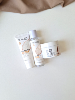 پک روتین پوستی برنج بیواکواBIOAOUA با خاصیت روشن کنندگی و صاف ، آینه ای و یکدست کردن پوست