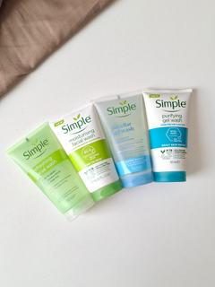 انواع ژل های شستشوی پوست سیمپلSimple حجم 150میل