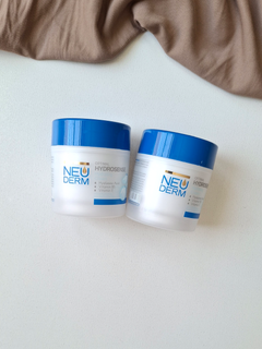 مرطوب کننده کاسه ای هیدروسنس نئودرمNeuderm hydrosense مناسب برای انواع پوست و نواحی دست و صورت حجم ۱۵۰میل
