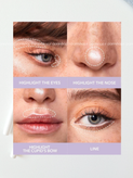 هایلایتر قلمی چشم Warda Beauty با طراحی مدادی و جلوه درخشان