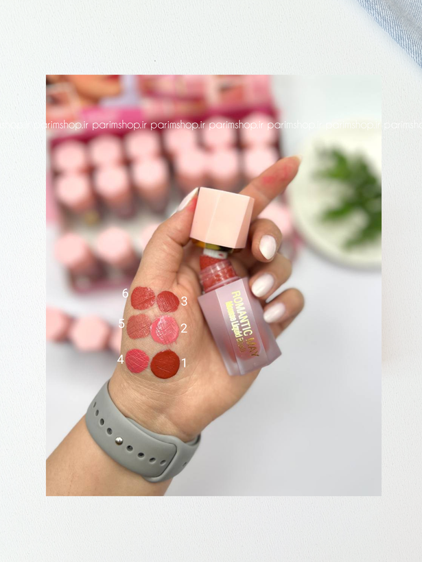 رژگونه مایع رمانتیک بیوتی با ۶ رنگ متنوع