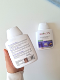 شامپو سفید سیر سیاه بیوکسین Bioxcin بدون سولفات حاوی عصاره سیر سیاه ضد ریزش و تقویتکننده مو مناسب موهای چرب ضعیف و شکننده حجم ۳۰۰میل